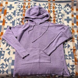 Sonoma Lavender Knit Hoodie